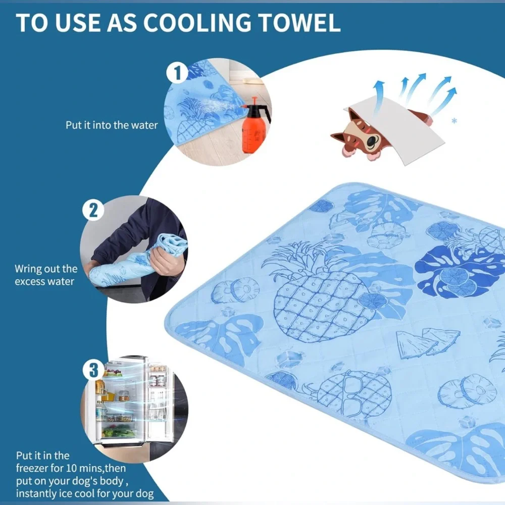 Cooling mat for pets